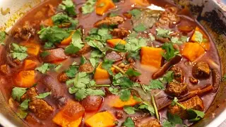 Moroccan Lamb with Sweet Potato - Kitchen Junkies