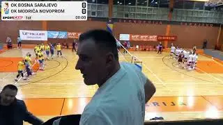 Premijer liga OSBiH za odbojka&scaron;e: OK BOSNA - OK MODRIČA - 14. kolo