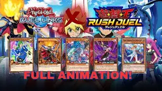 All Yugioh Sevens ace monster animations - Yu-Gi-Oh! Duel Links