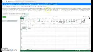 Acctg401 Income Attributable to controlling and noncontrolli
