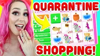 QUARANTINE SHOPPING HAUL IN ADOPT ME *i regret all of it* (Roblox)