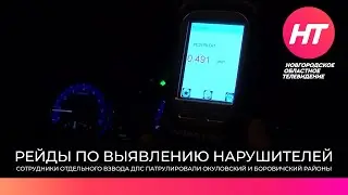 Сотрудники ДПС задержали 45 нетрезвых водителей в Окуловском и Боровичском районах