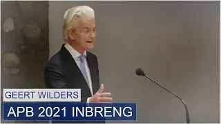 APB 2021 Inbreng Geert Wilders
