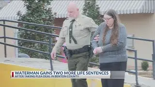 Amber Waterman pleads guilty in Benton County to capital murder, receives two life sentences