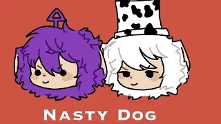 Nasty Dog ||animation || Slendytubbies -Tinky Winky x Walten//White tubbie