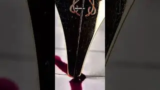 Fountain Pen under Microscope 🔬 #shorts ​#macro #satisfying #fountainpen #science #microscope #asmr
