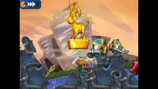 The Golden Donkey - Worms 2 Armageddon iOS