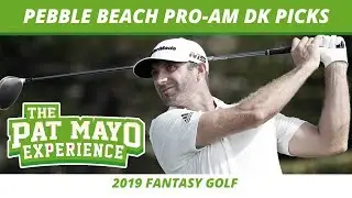 2019 Fantasy Golf Picks - Pebble Beach DraftKings Picks, Preview & Sleepers