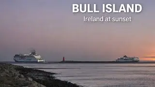 BULL ISLAND Ireland at sunset