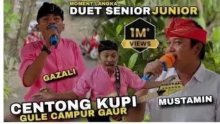 DUET LANGKA MUSTAMIN TEMU KARYA 05 & GAZALI ALBA 05 LAGU VIRAL CENTONG KUPI NDARAK GULE CAMPUR GAUR