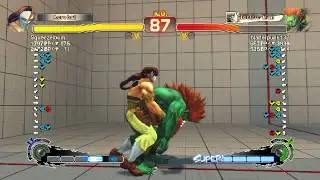 Ultra Street Fighter IV battle: Vega vs Blanka