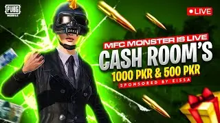 🔴💲UC & CASH Giveaway⚡ | Custom Rooms PUBG Mobile 😎 - New Update Live Stream | MFC MONSTER