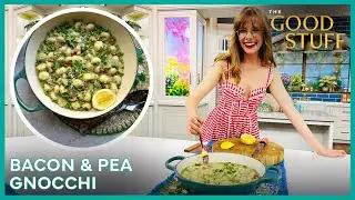 Mary Berg's Bacon & Pea Gnocchi Recipe | The Good Stuff