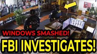 Oregon Federal Agents Clash With Protesters - Portland Fines ICE Building!