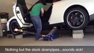 2013 nissan GTR Password JDM Exhaust install