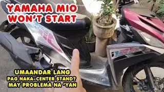 Mio 125 Start Problem Solved in Minutes - Yamaha Mio Ayaw Umandar? Ito ang Totoong Sira