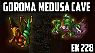 EK 228 GOROMA MEDUSA CAVE - 2.4KK/H - BEST places to hunt for KNIGHTS