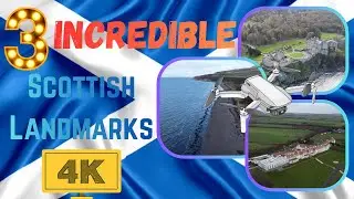 Incredible Sights of Maybole Shore, Culzean Castle and Turnberry - shot on the DJI Mini 2 | 4K Video