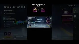 Free M24 skin in bgmi pubg #bgmi #pubg #shortsfeed #shorts