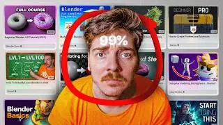 Прекратите изучать Blender, как все остальные.