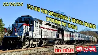 2024 New York Susquehanna & Western Railway Operation Toy Train!! 12/14/24