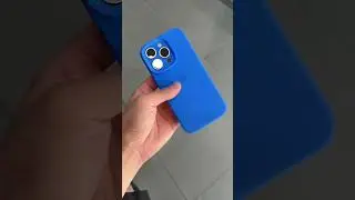 A touch of mysterious blue, Klein blue #liquid silicone phone case #phonecaseRecommended #DailyShare