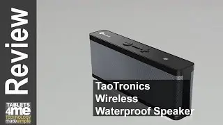 TaoTronics Wireless Waterproof Bluetooth Speaker