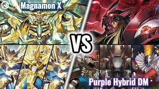 Magnamon X Vs. Purple Hybrid DM, Locals Rd. 3 Match EX08 format | Digimon Card Game & Digimon TCG