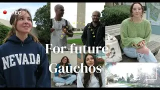 Advice for future gauchos, congrats on your admission to UCSB! 🙌😎🌊