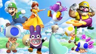 La Historia de los Personajes Jugables de Super Mario