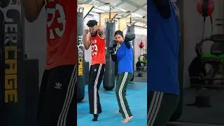 Manavatty on the floor 🥊💕