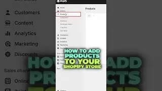 How to add products to your Shopify store