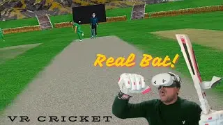 Cricket in VR with REAL BAT & KIT | India Vs South Africa | Ind Vs SA | Batting Improvement#cricket