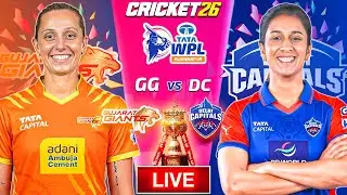 🔴 GG vs DC Live | Eliminator | WPL 2026 | Gujarat Giants vs Delhi Capitals | Cricket 26 Gameplay
