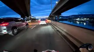 ASMR: Winner X ABS Racing Night Ride at Cebu Tunnel and  South Road Properties (SRP)