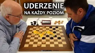 UDERZENIE FILIPA rozstrzyga partię warcabów NA KAŻDYM POZIOMIE! ⚪️⚫️ MI Teer - MF Raimondi