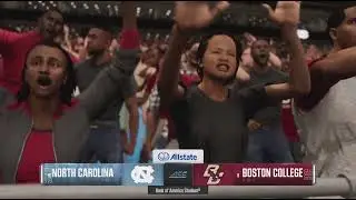 ACC Championship Game: 16 North Carolina vs 9 Boston College