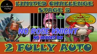 Barbarian Limited Challenge Stage 5 - Barbaric Journey (Auto Teams without Rose Knight) Part 6