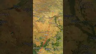 Coimbatore to Hyderabad Flight travel #flighttravel #longestflight #aviation