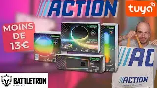 Je teste TOUS les OBJETS connectés BATTLETRON GAMING des magasins ACTION