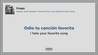 Doggy - Geezer, Kevin Abstract & Dominic Fike (Lyrics + Sub Espa&ntilde;ol)