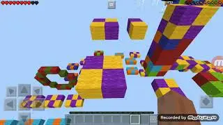 Minecraft_fazendo parkouw no minecraft