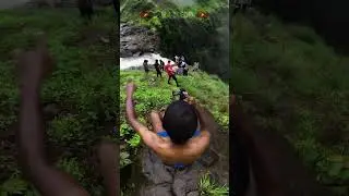 😨விழுந்தா சல்லி கூட தேறாது😱Kumbhe Waterfall
