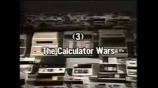 The Calculator Wars - A Video History of Japan's electronic industry - (Part 3) - Re Upload