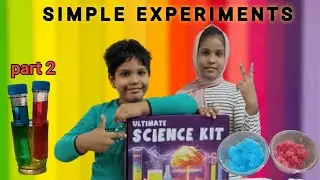 ULTIMATE SCIENCE KIT|simple experiments|Chroma illusion|
