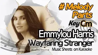 [별다방/동영상악보] Emmylou Harris  - Wayfaring Stranger  (Melody Sheets on KARAOKE)