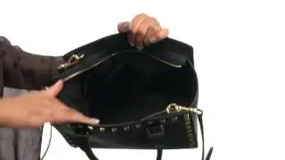 MICHAEL Michael Kors Selma Stud Medium Top Zip Satchel SKU:8605925