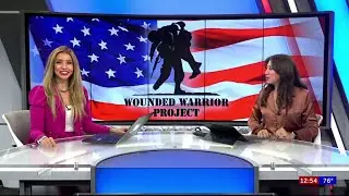 Veteran carries son in 5K Wounded Warriors project with Iris Garcia Barron KVIA ABC-7