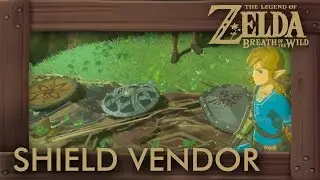 Zelda Breath of the Wild - Shield Vendor Location