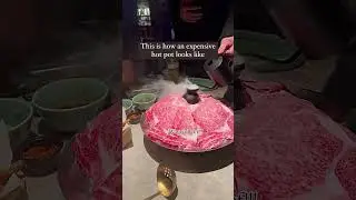 This is the best fine dining, hot pot experience✨ #hotpot #hotpotlover #wagyubeef #foodielife